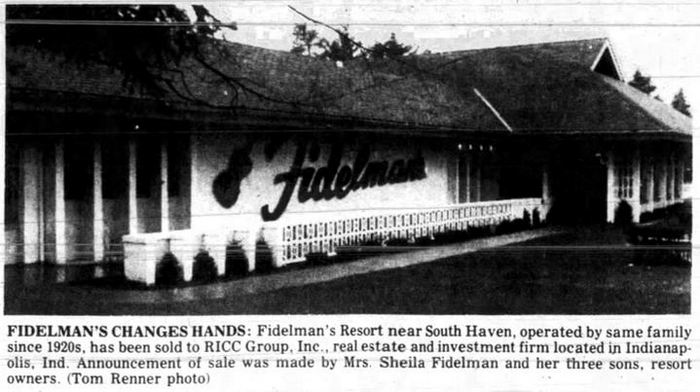 Fidelmans Resort - April 1985 Changes Hands (newer photo)